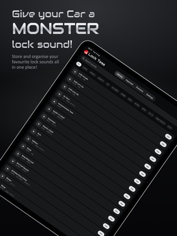 Lock Tess iPad screenshot