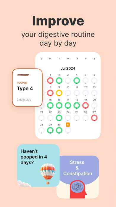 Screenshot #3 pour Poop Tracker - Balloon