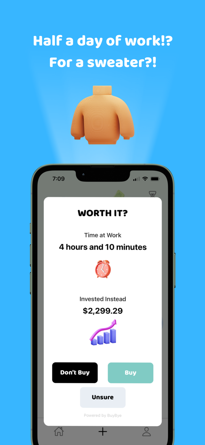 BuyBye - Savings Tracker