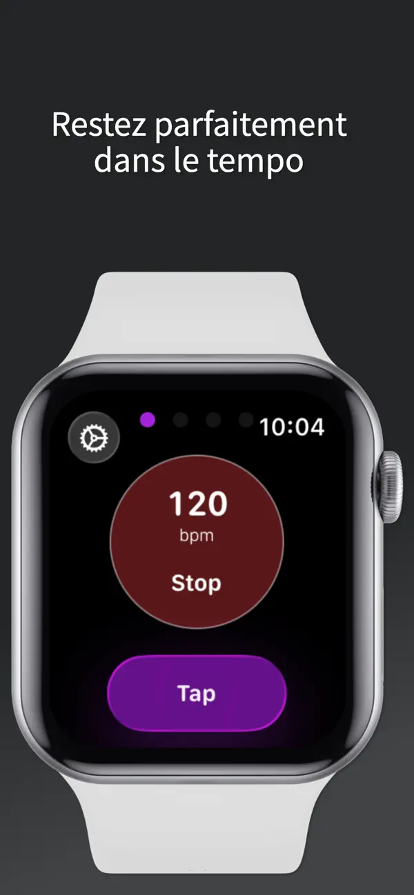 Screenshot #1 pour Haptic Watch Metronome
