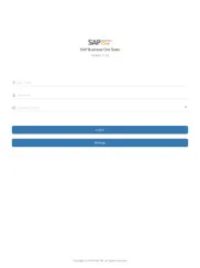 sap business one sales ipad capturas de pantalla 1