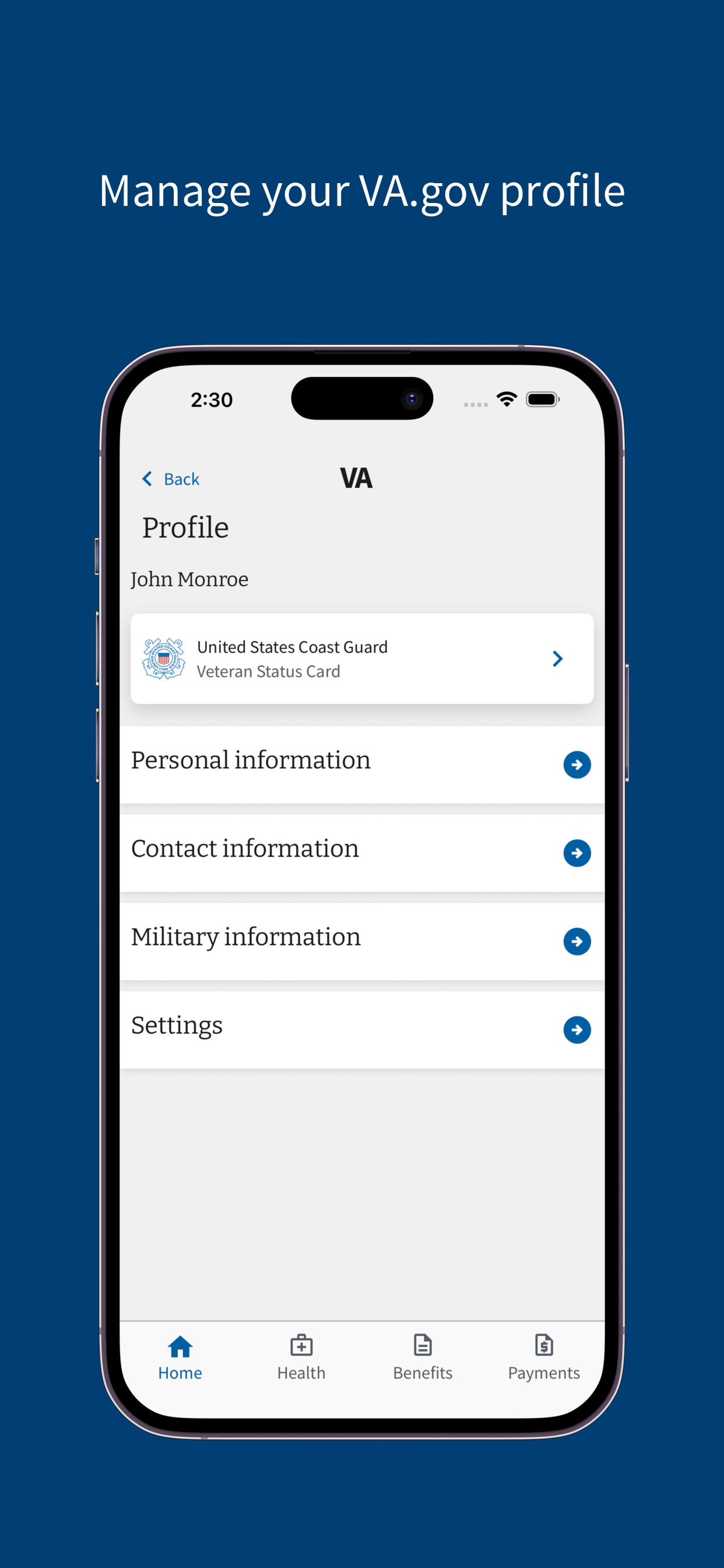 VA: Health and Benefits screenshot 8