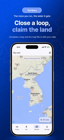 GeoRun - GPS Workout Map Screenshot 2 of 6