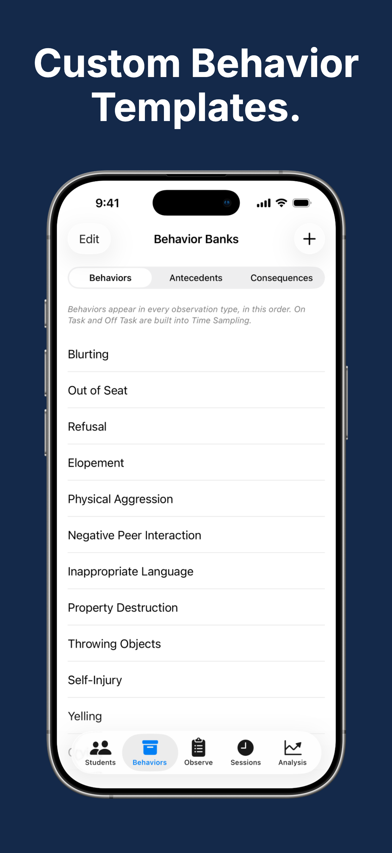 Behavior Observer screenshot 10