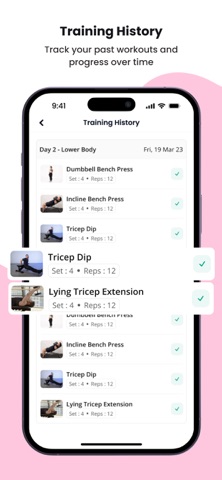 SELENE where women lift women iPhone screenshot