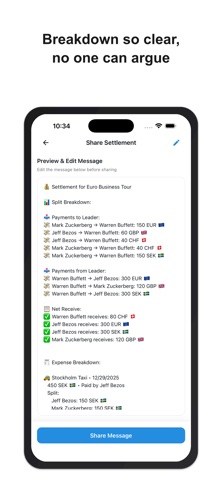Trip Split: Expenses Screenshot 6 of 8