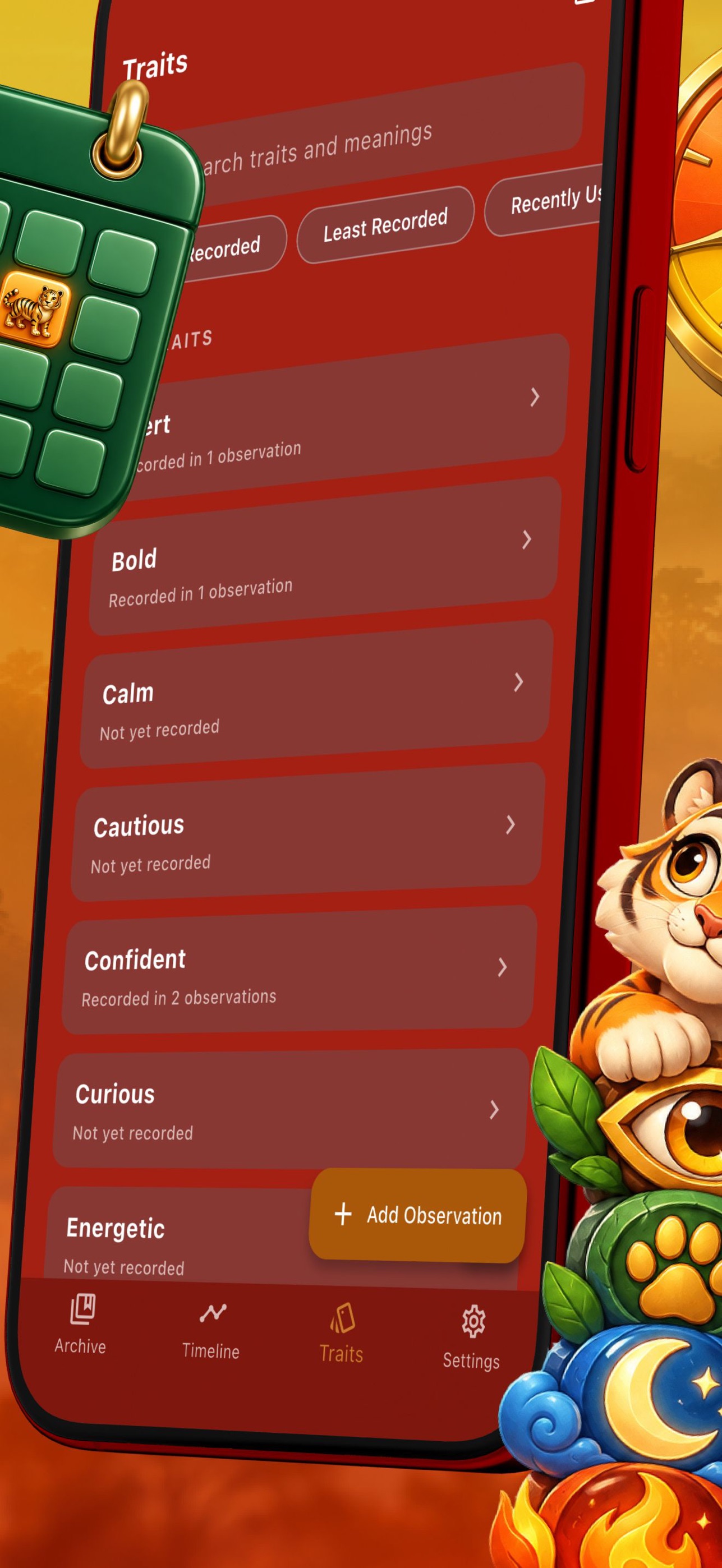 Screenshot 2 of Tiger Personality Archive