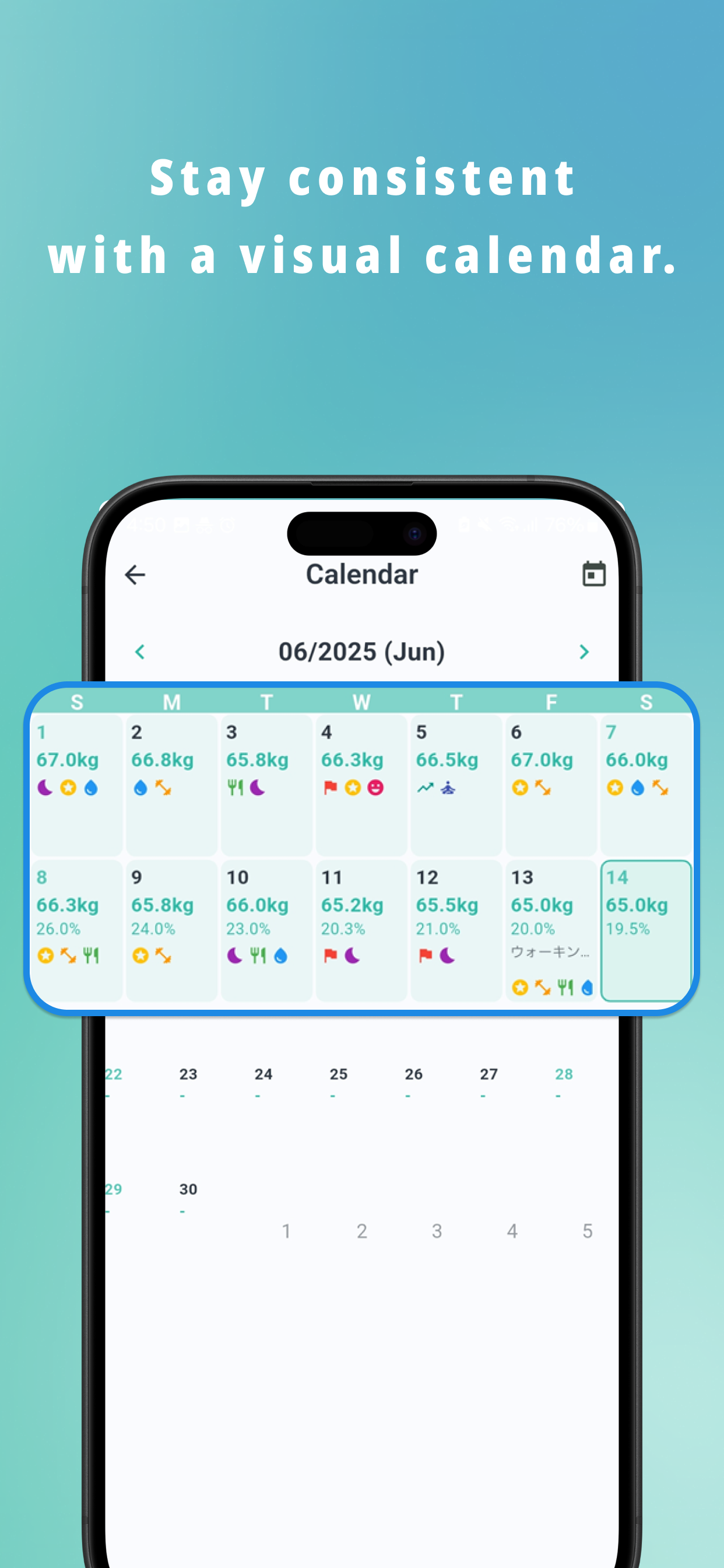Weight Tracking Habit - Weighk screenshot 5