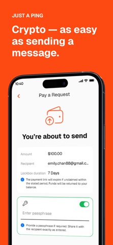 PingMe - Send stablecoin Screenshot 5 of 6