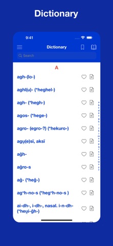 Proto Indo European Etymology screenshot