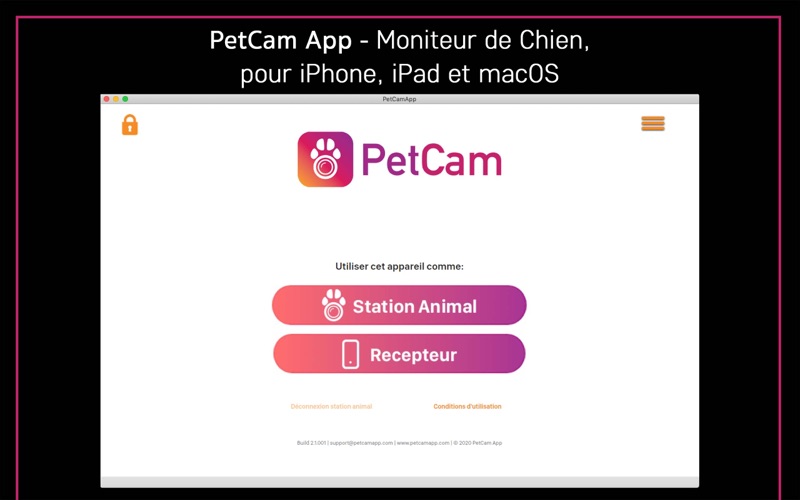 Screenshot #1 pour PetCam App - Dog Camera App