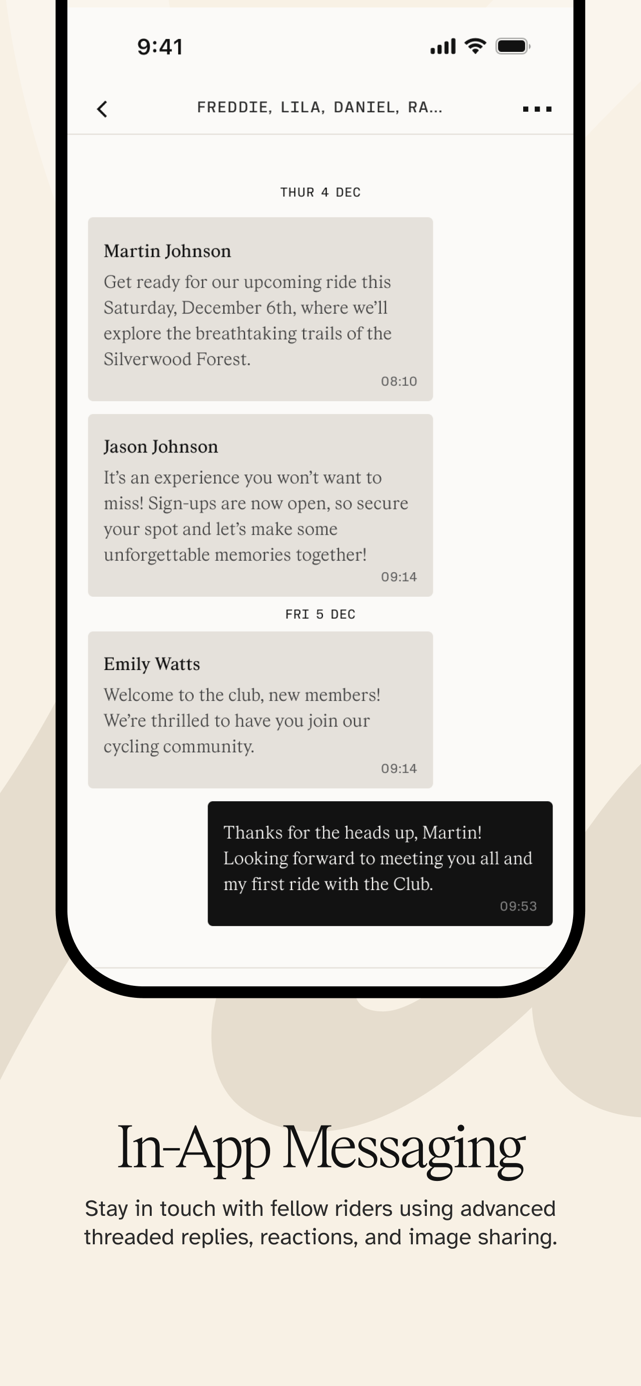 Rapha Cycling Club screenshot 4