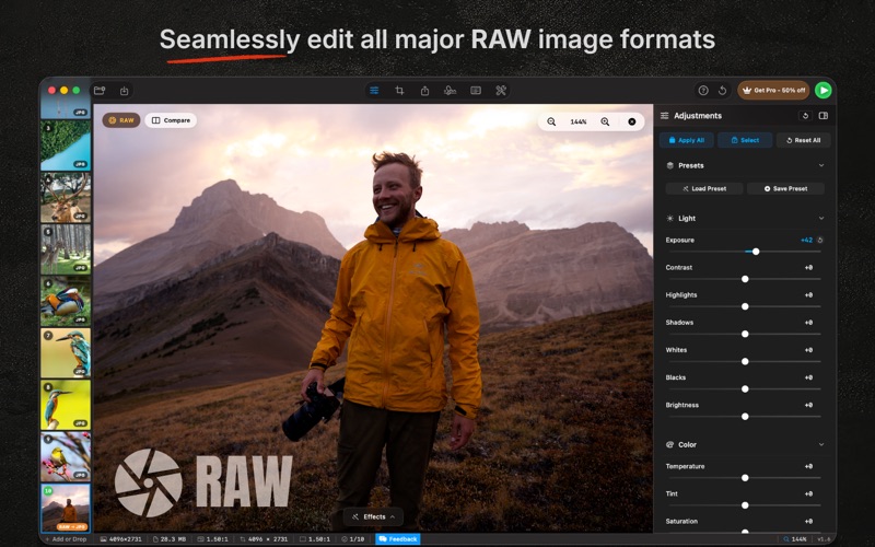 RapidPhoto: Pro Photo Editor screenshot