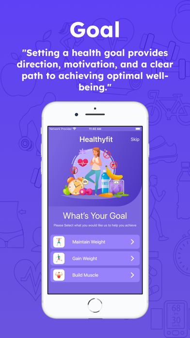 Healthyfit - Fitness Workout Screenshot