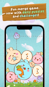 Pop Pop Bunny! Merge Game screenshot