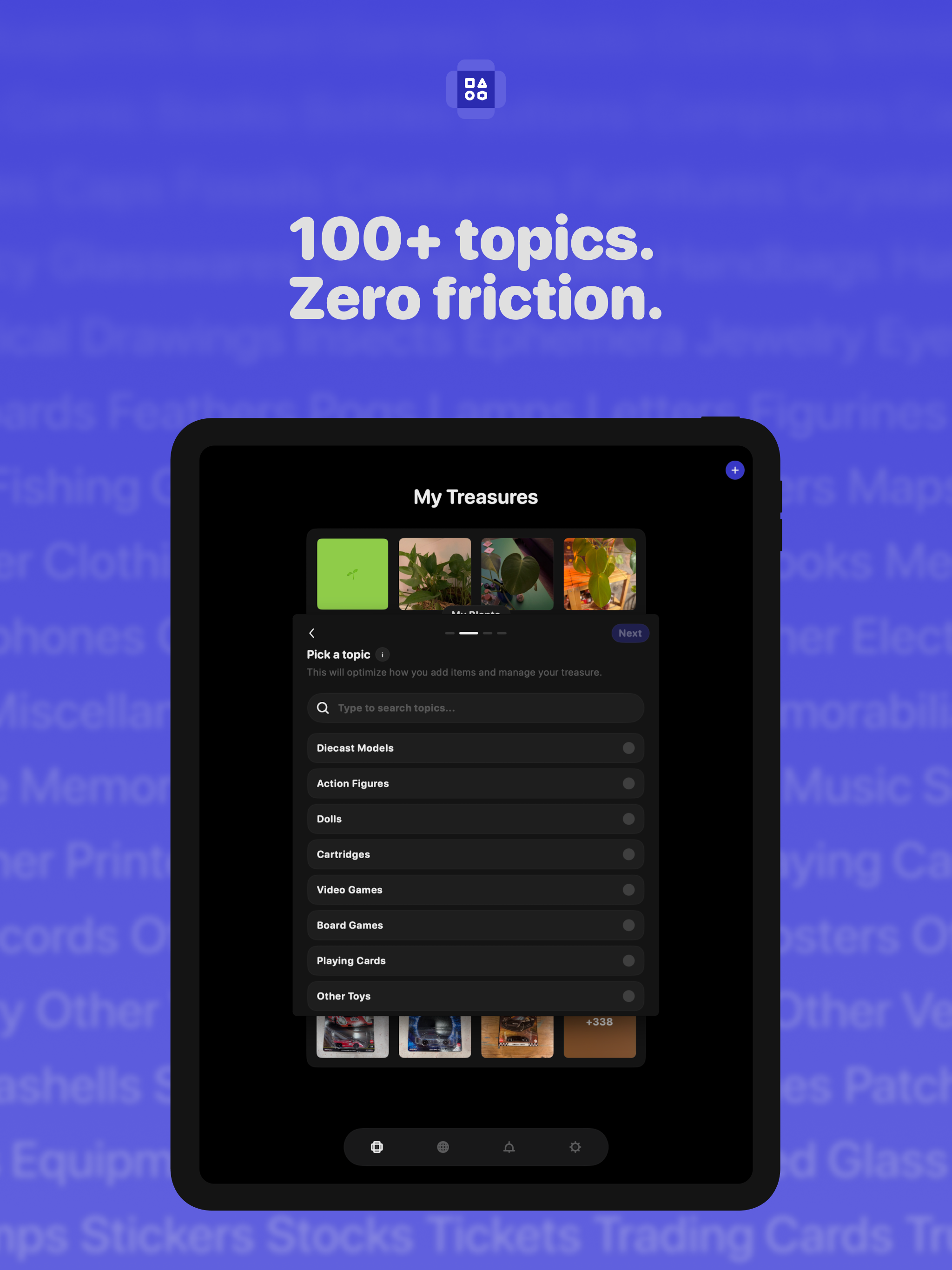 Treasures: Collect & Share