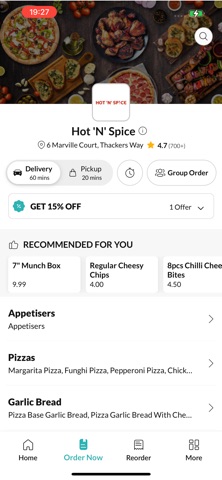 Hot N Spice, screenshot