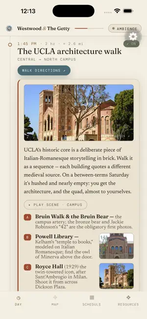 Our Itineraries screenshot 2