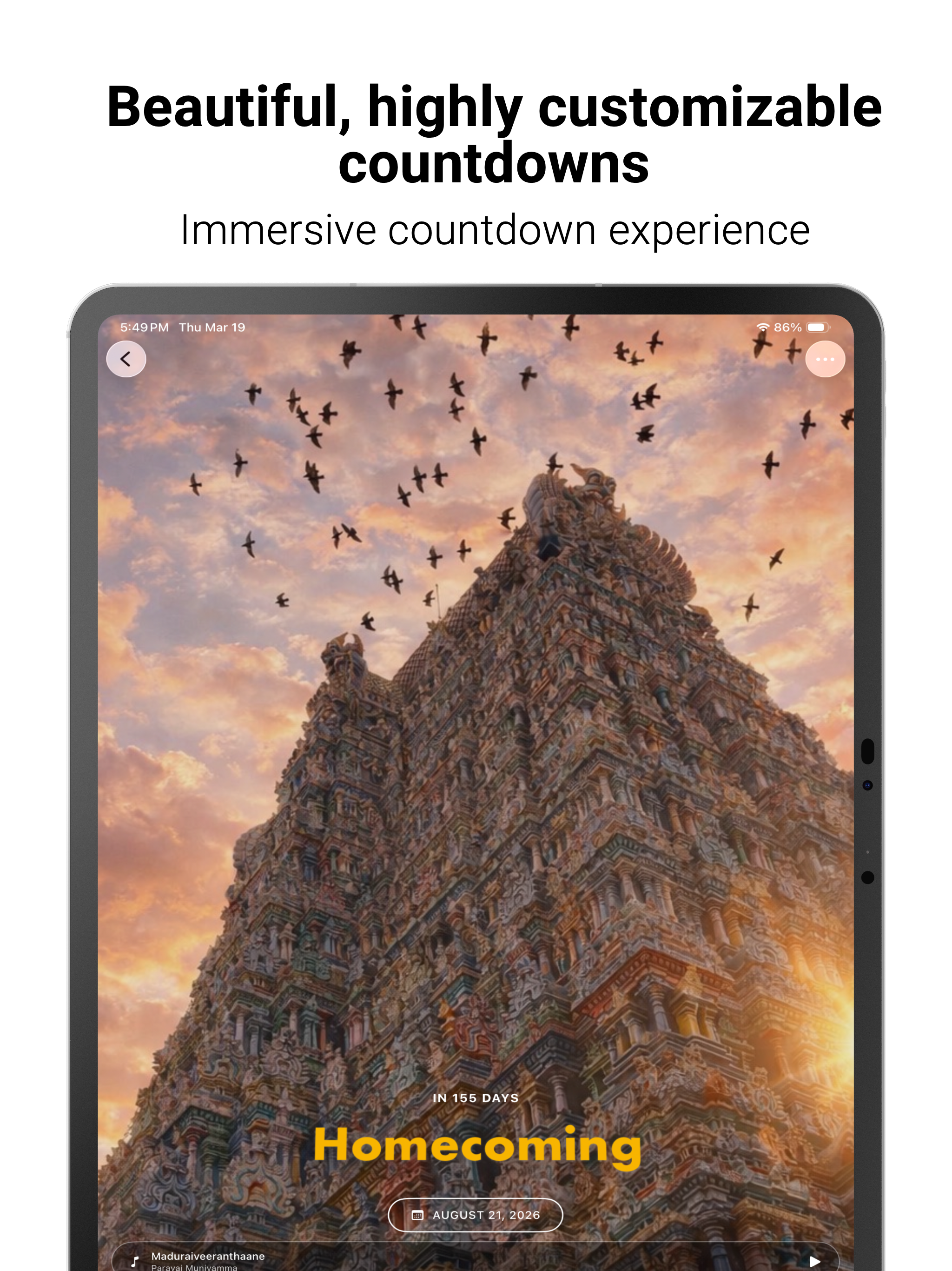 Memento: Days Countdown Widget screenshot 9