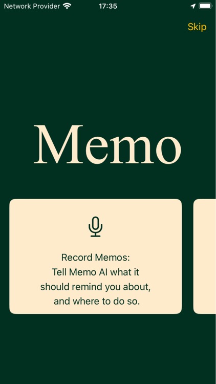 Location Memo App