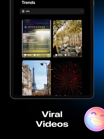 Tik Tik Video + iPad screenshot 1
