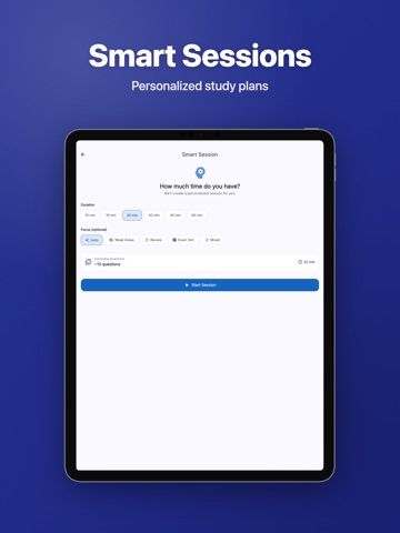 Project Management Prep iPad screenshot