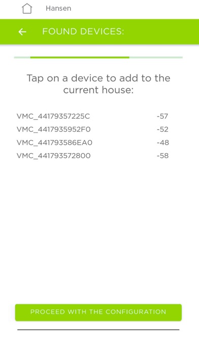 Hansen Ventilation Screenshot