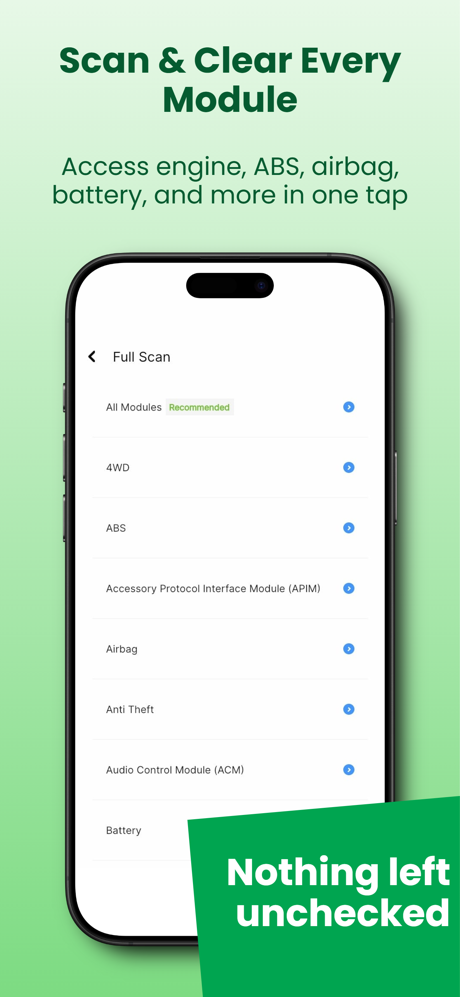 OBD2 Scanner ELM327: GaragePro screenshot 5