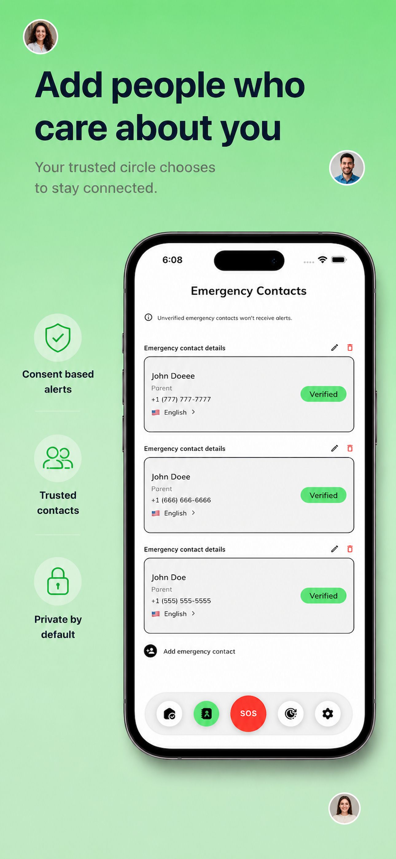 TapOkie - Safety Check-In App screenshot 4
