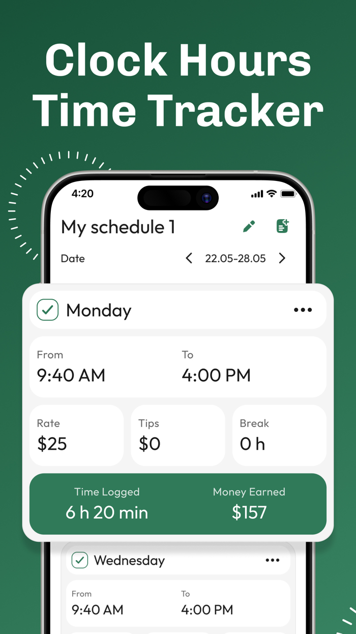 Hours Tracker - Work Time Hour