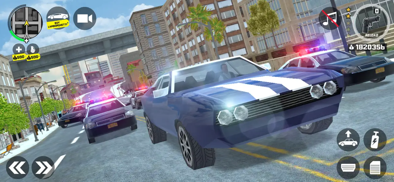 Screenshot #1 pour Grand Heist Online 2