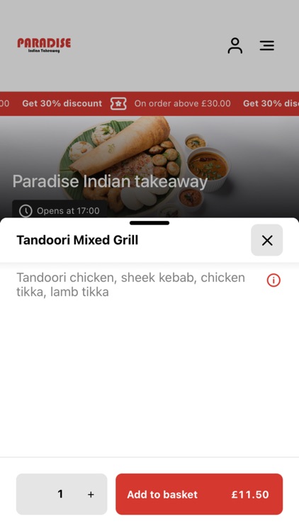 Paradise Indian Takeaway screenshot-3