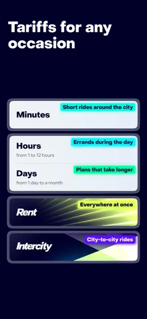 Delimobil: Carsharing and Rent screenshot 7