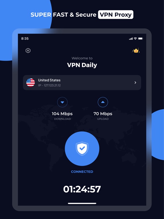 Screenshot #6 pour Tomator VPN – Fast & Secure