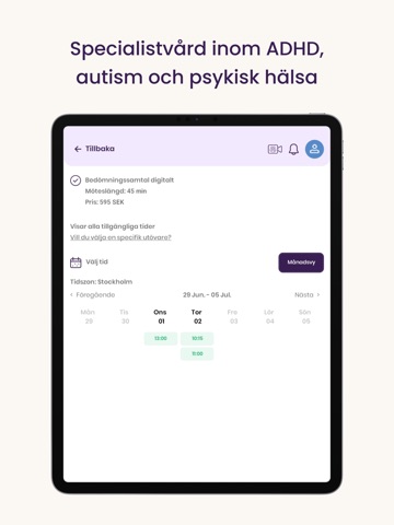 Smart Psykiatri iPad screenshot 2