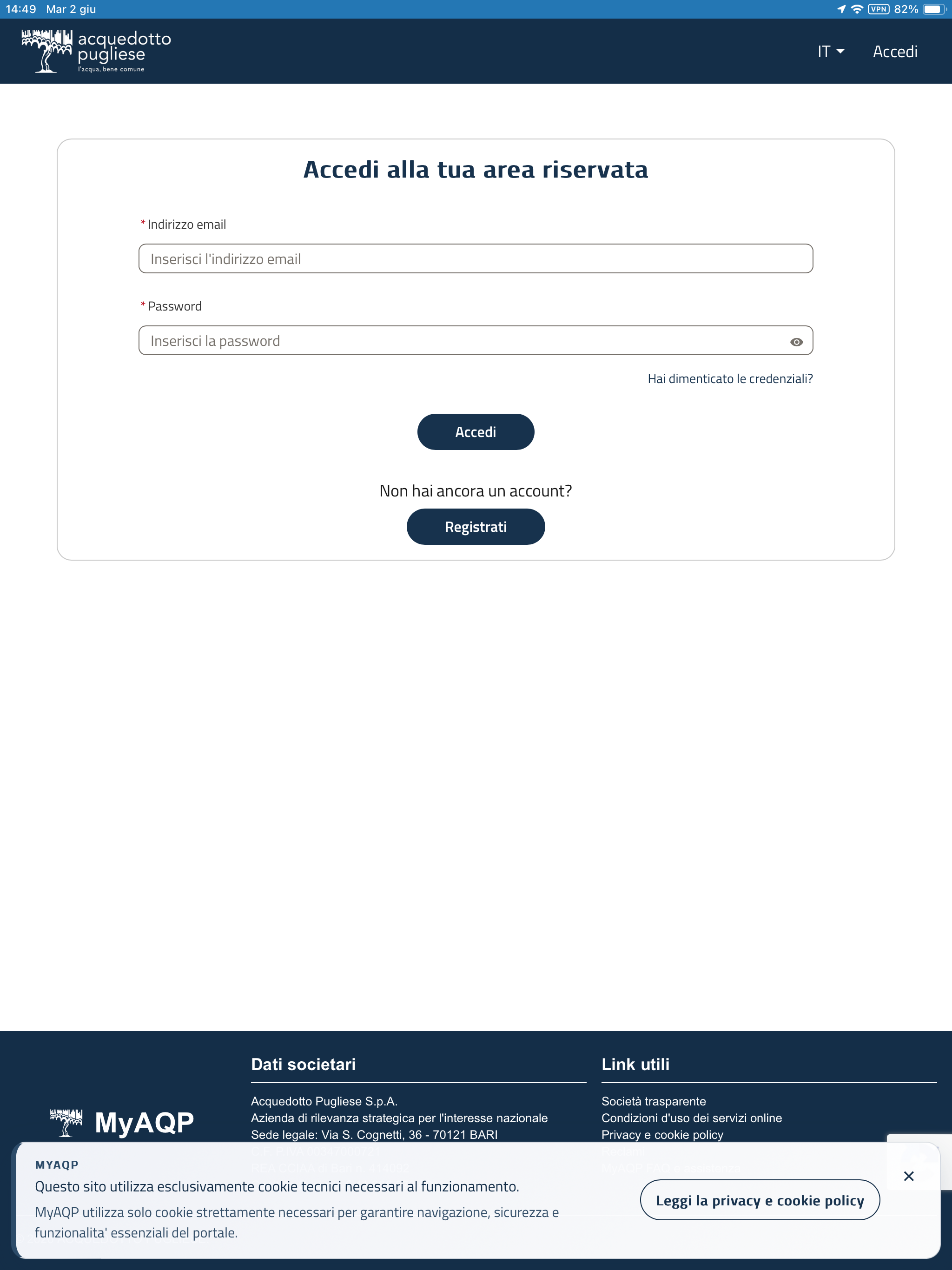 MyAQP screenshot 4