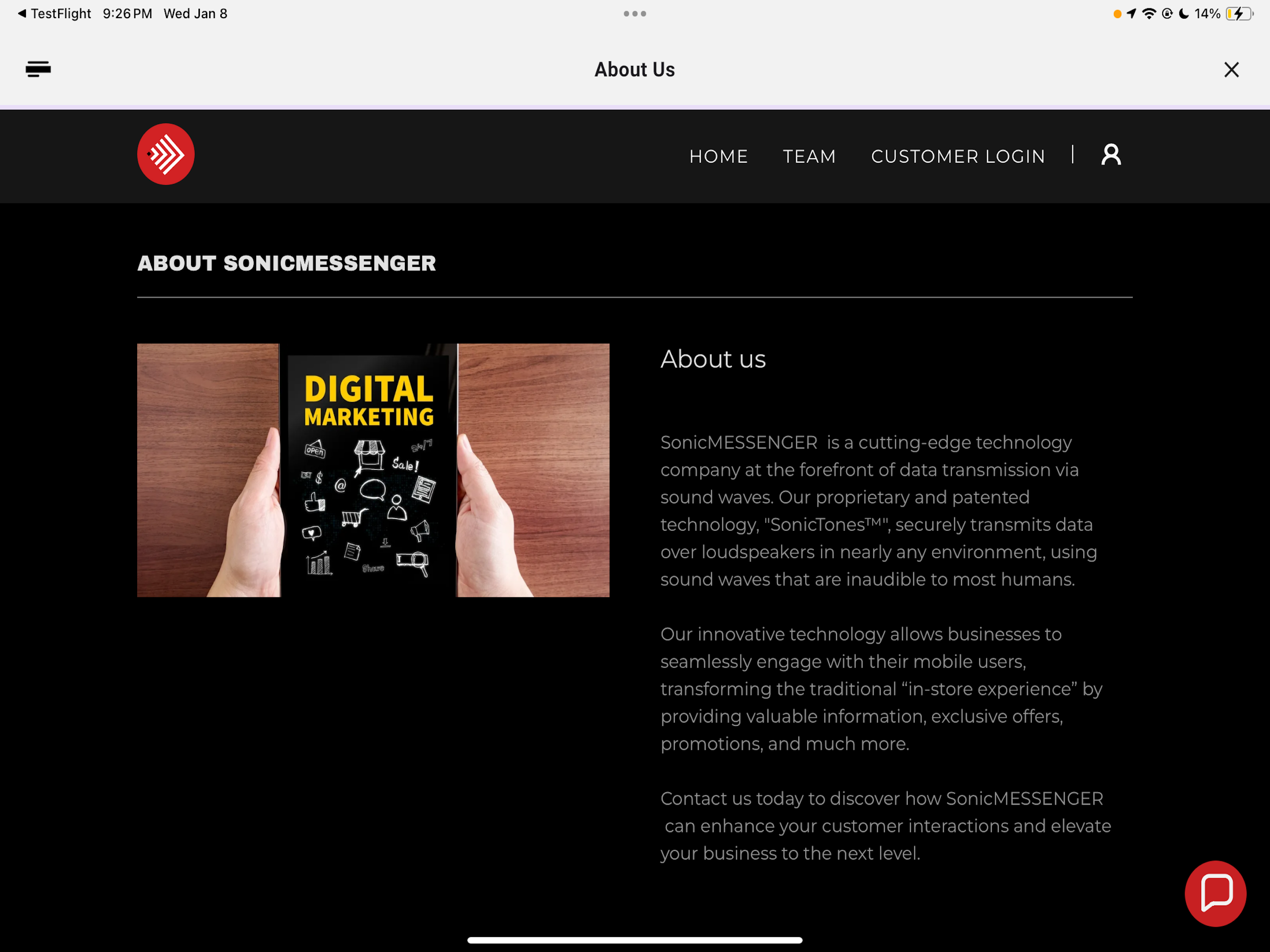 SonicMESSENGER screenshot 12