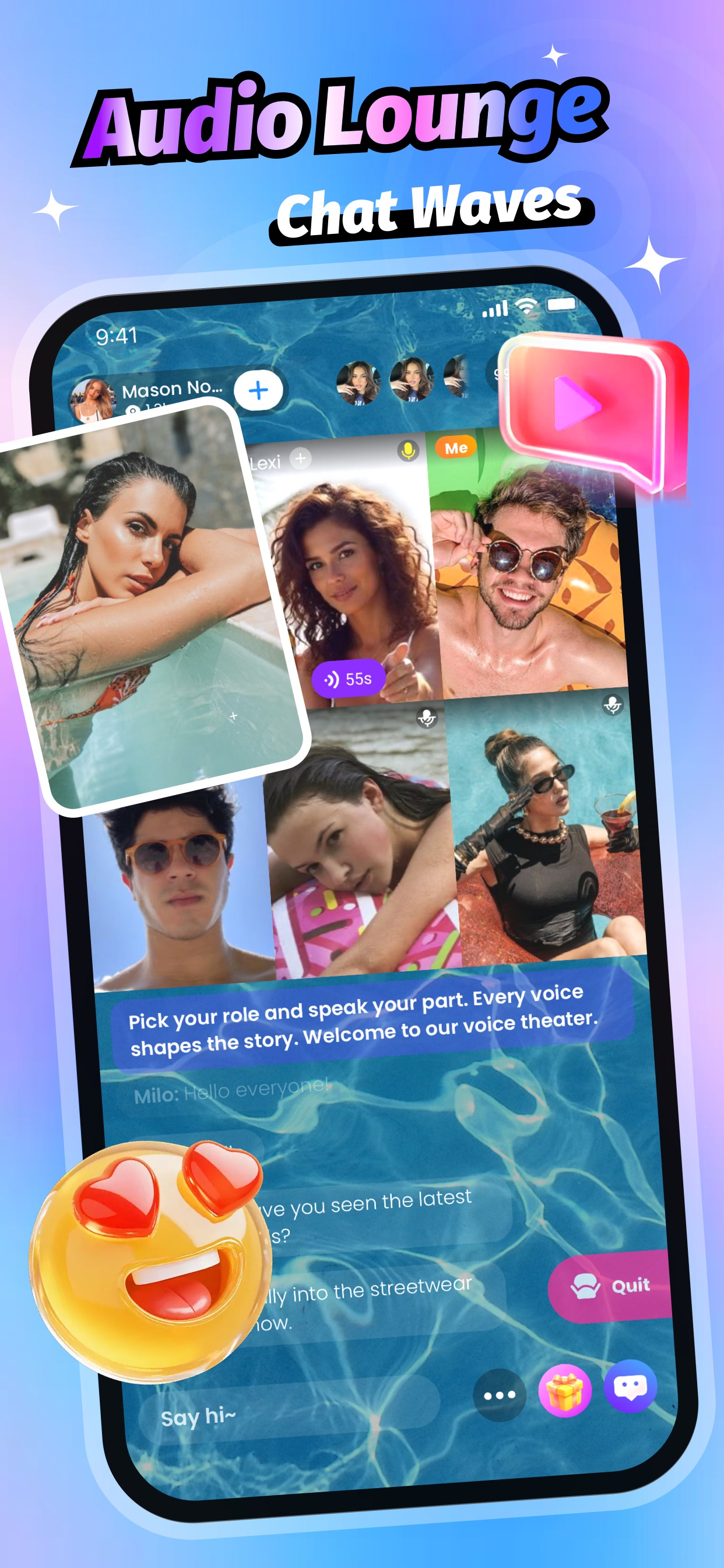 MoMet – Online Voice Live