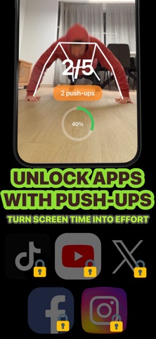 Kaivoo - Pushup App Blocker Screenshot 1 of 4