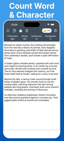 Word Count ™ Screenshot 1 of 5