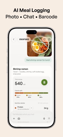 Moraea: Macro & Diet Tracker Screenshot 2 of 7