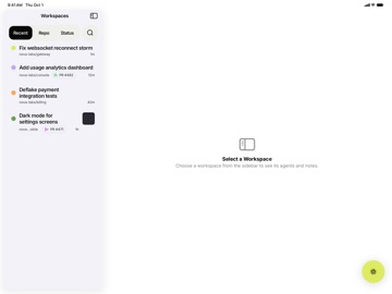 Intent Mobile iPad screenshot 1