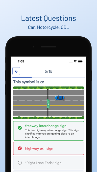 NJ DMV Driver Permit Test Screenshot