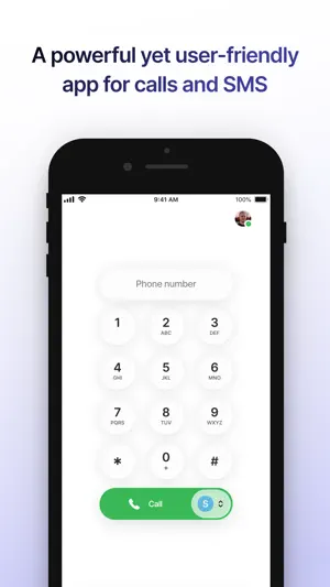 Webphone by VoIPcloud screenshot 1