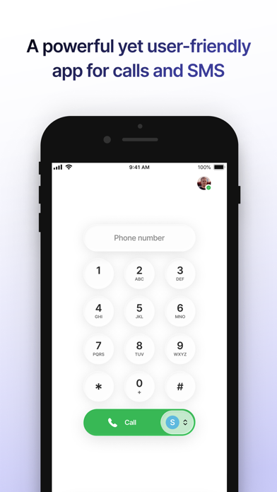 Webphone by VoIPcloud Screenshot 1 of 10