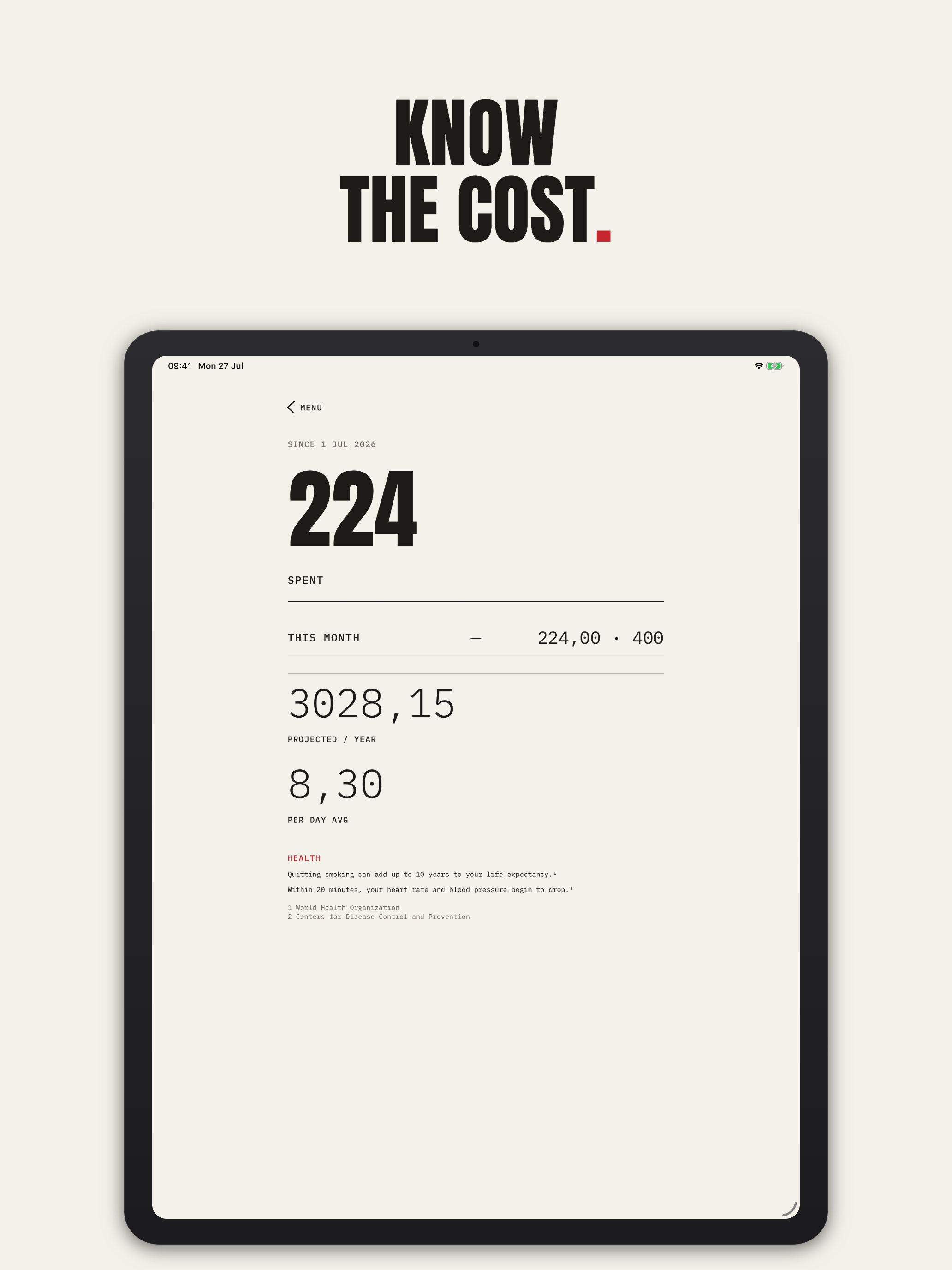 Loosie: Cigarette Tobacco Log screenshot 13
