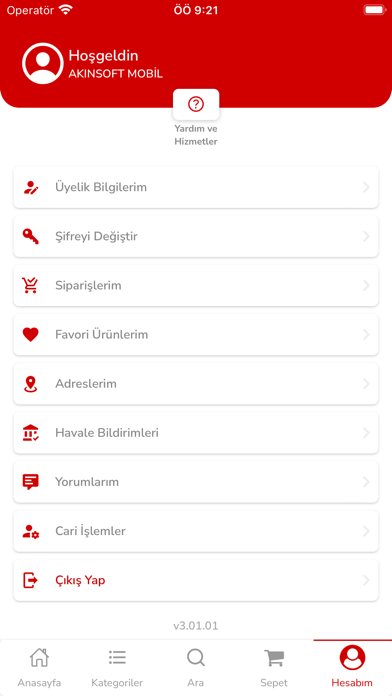 Bilgemar - Online Market Screenshot