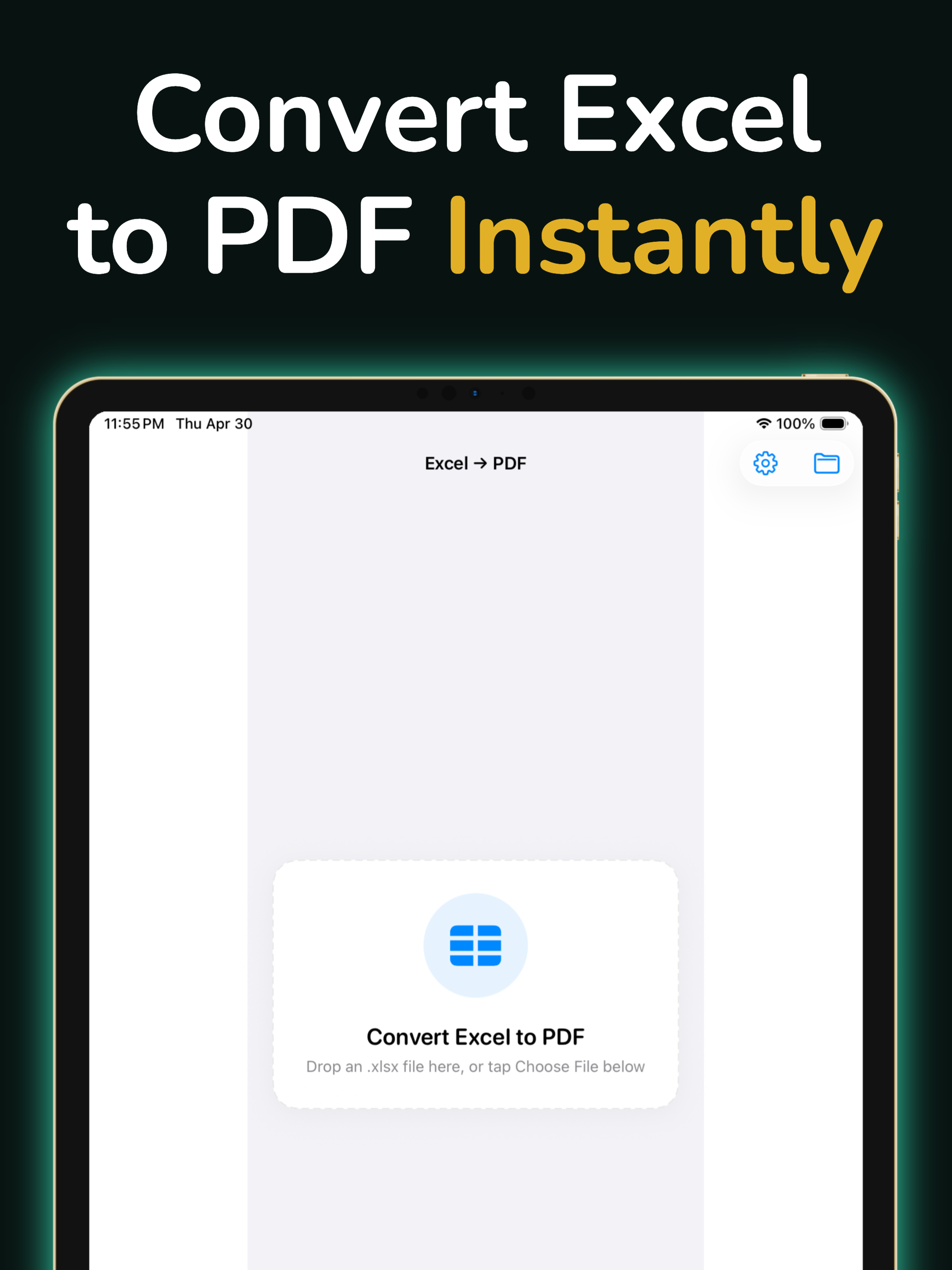Excel to PDF Converter | XLSX screenshot 5