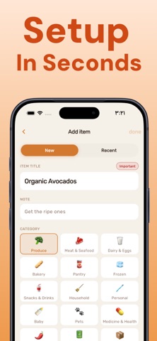 Cartie: Grocery Shopping List screenshot