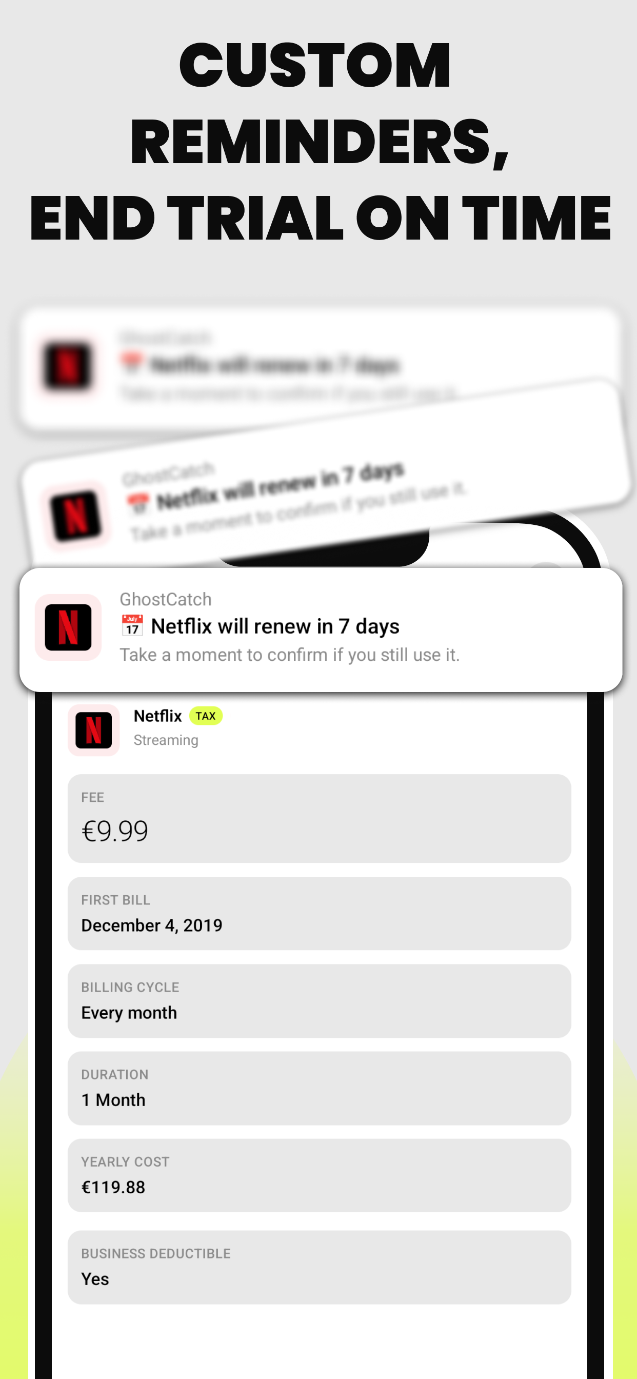 GhostCatch - Sub Tracker screenshot 4